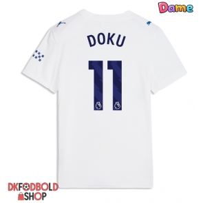 Manchester City Jeremy Doku #11 Tredje trøje Dame 2026-27 Kort ærmer Manchester City Jeremy Doku #11 Tredje trøje Dame 2026-27 Kort ærmer
